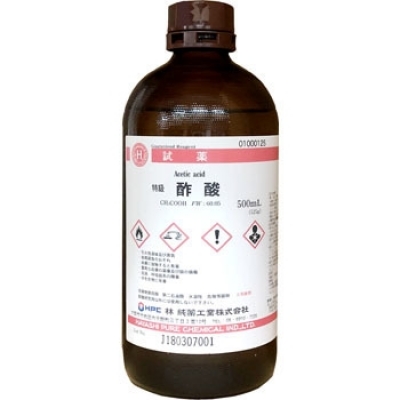 林純薬工業(yè) 010-00125 醋酸（研究實驗用）