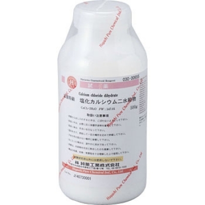 林純薬工業(yè) 030-00655 鹽化鈣2水和物（研究實(shí)驗(yàn)用）