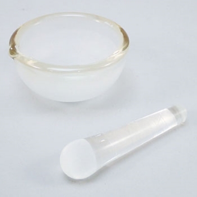 松吉醫(yī)科器械 20491013 乳盆（玻璃）乳棒付