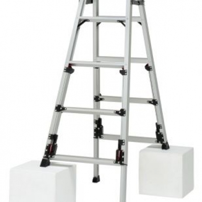 TASCO TA840SN-4 四腳アジャスト式はしご兼用腳立