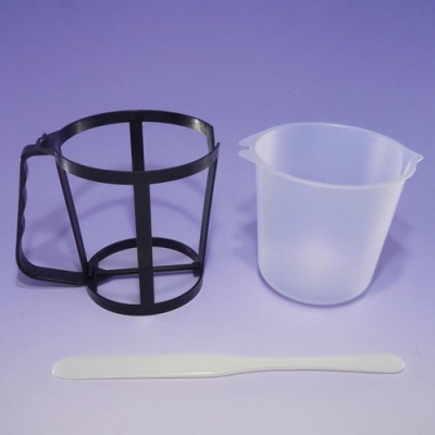 AS ONE 亞速旺 114B 一次性帶把手杯 （PP制）補(bǔ)修カップ PP BEAKER 81-0374-01