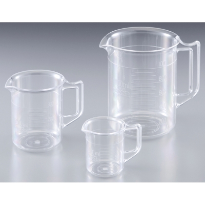 NIKKO 亞速旺 30-0801-00-55 PC帶把手燒杯 PC計(jì)量カップ BEAKER PC