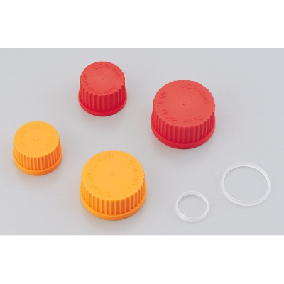 CORNING 康寧 橙色蓋 PYREXR螺口試劑瓶備用蓋 メディウム瓶用交換キャップ BOTTLE 1-4995-01