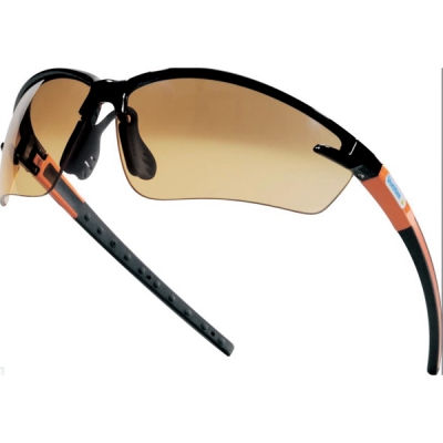 日本亞速旺 ASONE 101110 橙色漸變色兩片式防護(hù)眼鏡 保護(hù)メガネ SAFETY GLASSES CC-2289-04
