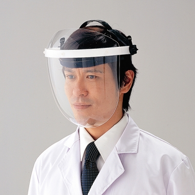 日本亞速旺 ASONE 520R-N4 防護(hù)面罩 （亞克力）保護(hù)面 FACE SHIELD 1-4517-01