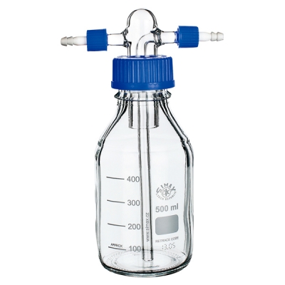 ASONE優(yōu)勢代理 KIMBLE 2451 螺旋口洗氣瓶 ねじ口ガス洗浄瓶 BOTTLE GAS WASHER 3-6014-01