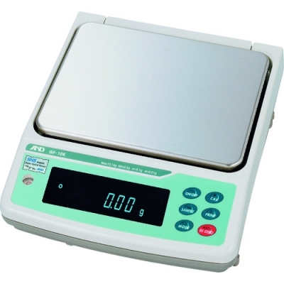 AND 艾安得 GF10K-00A00防塵、防水中量級天平GF10K一般校正付