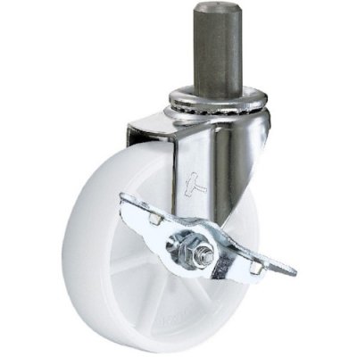 HAMMER CASTER 錘牌 腳輪415 EKN85-鏈球插入凸臺(tái)SP付尼龍車