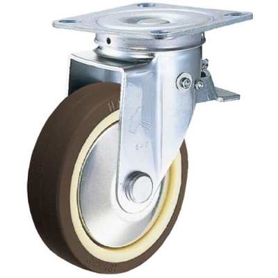 HAMMER CASTER 錘牌 腳輪 420F SUB100-鏈球方向限制聚氨酯B車(chē)