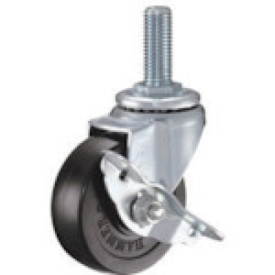 HAMMER CASTER 錘牌 腳輪413 SA-R75-BAR01-鏈輪S型螺絲式自由SP付橡膠車(chē)75mm M16XP2.0