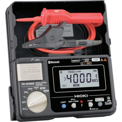 HIOKI 日置 IR4055-11SYORUI3TENTUKI-ＨＩＯＫＩ　絶縁抵抗計(jì)　?。桑遥矗埃担担保薄悾滁c(diǎn)付