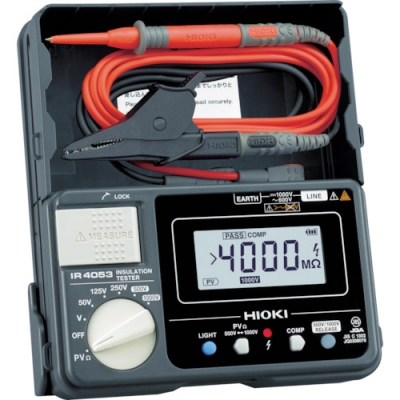 HIOKI 日置 IR4053-10 太陽(yáng)能發(fā)電系統(tǒng)用絕緣電阻計(jì)IR 4053-10