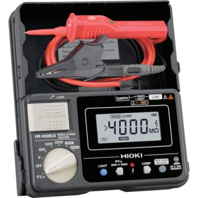 HIOKI 日置 IR4053-11SYORUI3TENTUKI-ＨＩＯＫＩ　絶縁抵抗計　?。桑遥矗埃担常保薄悾滁c付