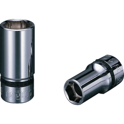 KTC 京都 NB3M-12-內(nèi)普拉斯9.5sq.半深插口（六角）12mm