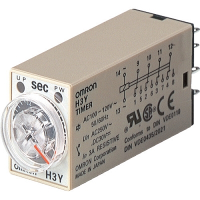 OMRON 歐姆龍 H3Y-2AC200230V-120S計(jì)時(shí)器