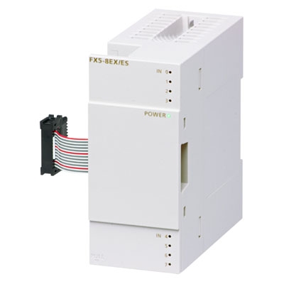 日本三菱 mitsubishi  FX5-8EXES  PLC iQ-F FX5系列擴(kuò)展輸入模塊 FX5-8EXES   FX5-8EX源漏型輸入
