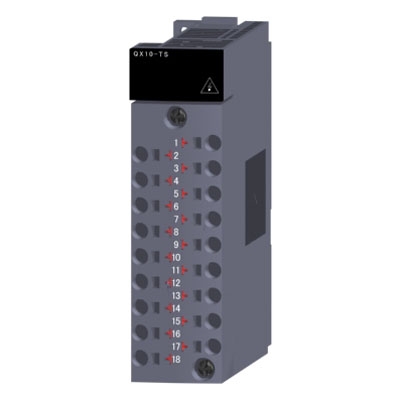 日本三菱 mitsubishi  QX10-TS  Q系列AC電源16點(diǎn)輸入模塊 QX10  彈簧夾端子臺(tái)型