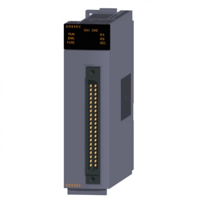 日本三菱 mitsubishi  QD64D2  PLC高速計數(shù)器QD64D2  差動輸入 晶體管漏型2通道