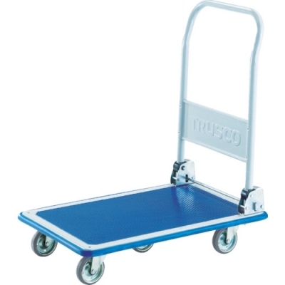 日本中山 TRUSCO   101N5   　プレス製臺(tái)車　ドンキーカート　折りたたみ式５輪型７４０×４８０